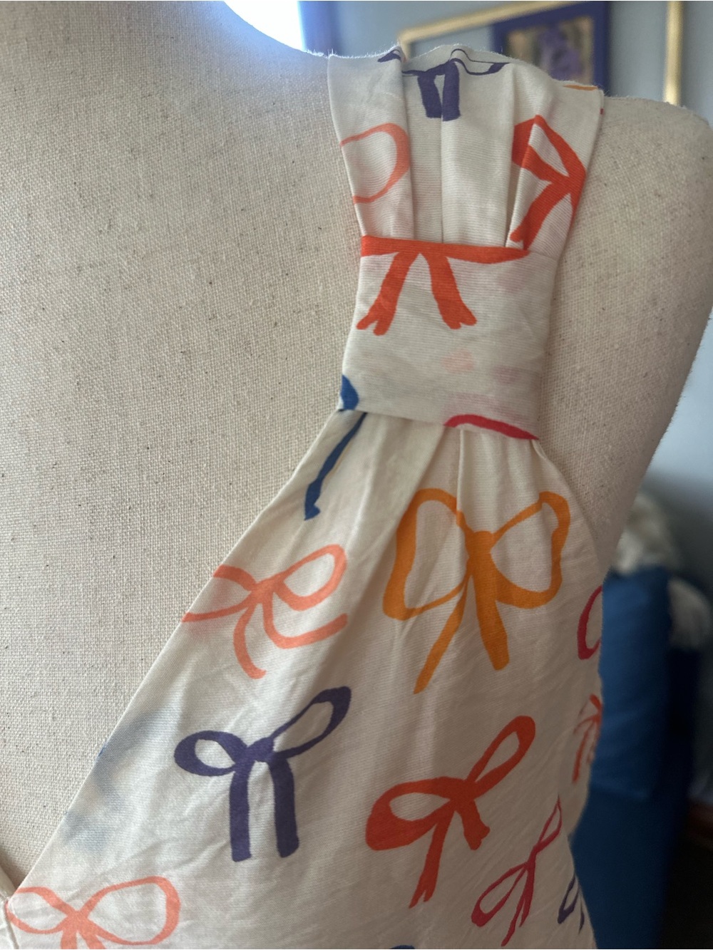 🎀Compania Fantastica for Anthropologie. Bow tie dress. Small. NWT. - Picture 8 of 16
